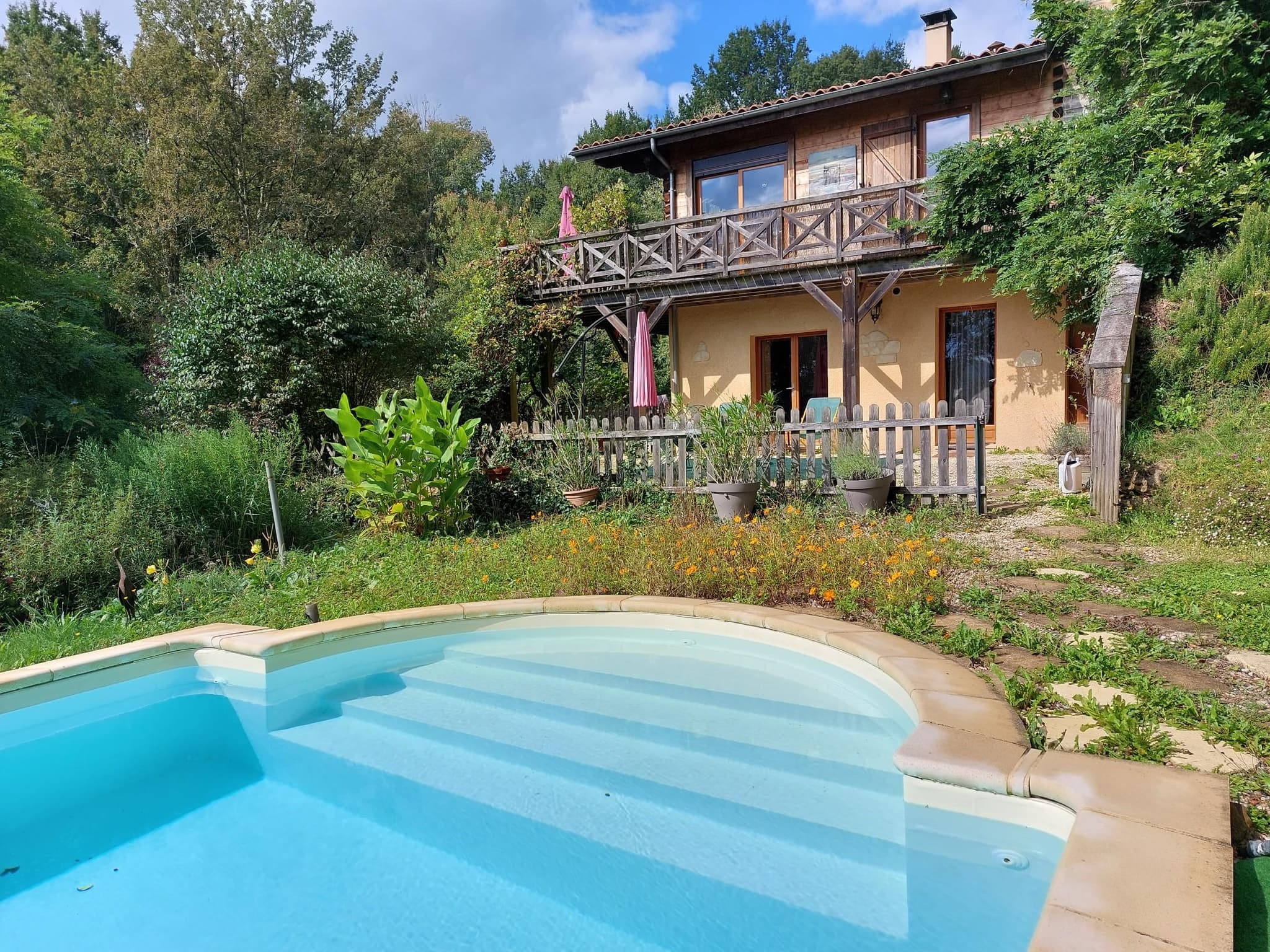 La Clairière avec piscine à Sarlat_1