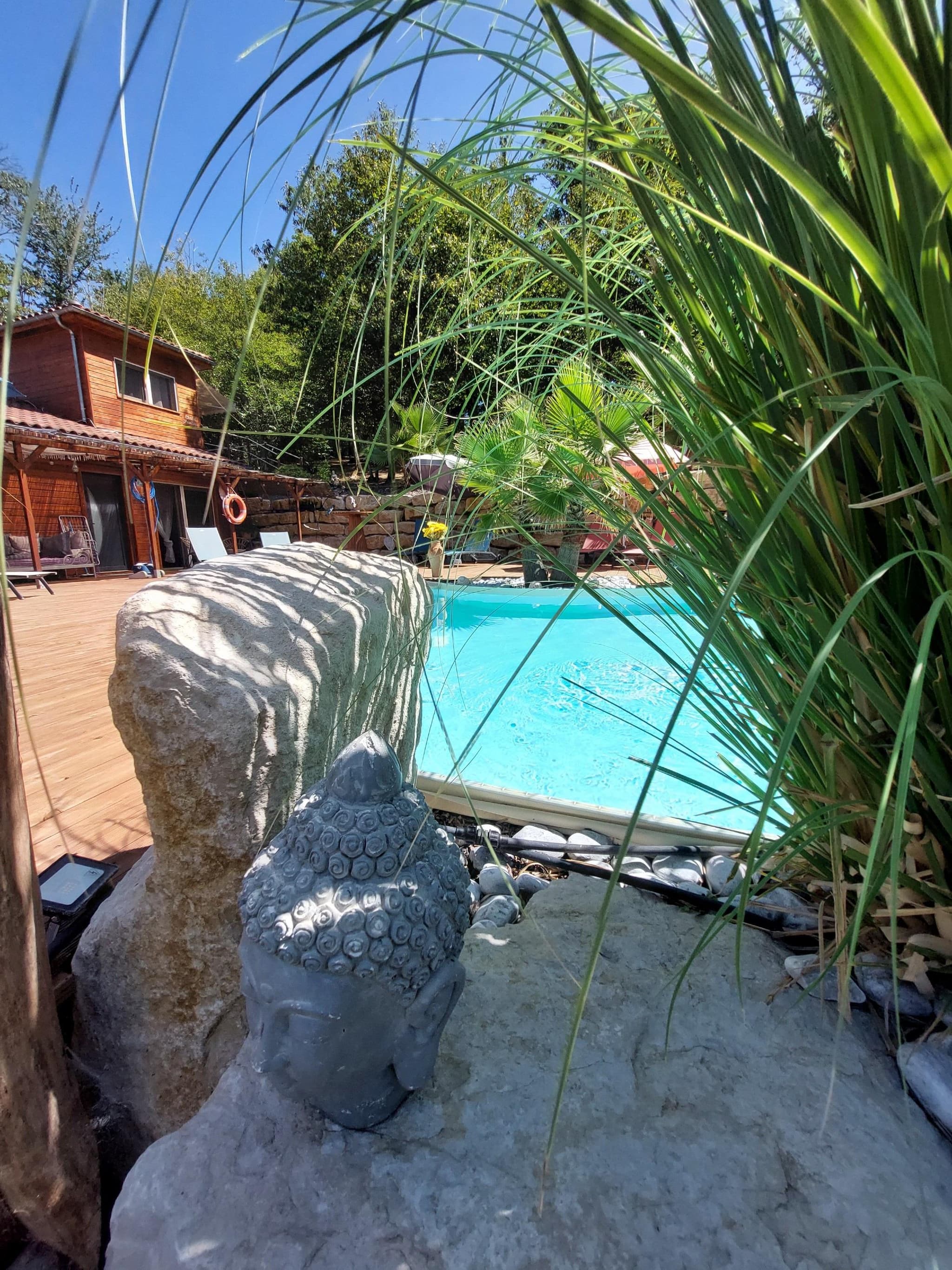 Domaine du Bois de Treillou climatisé et piscine_11