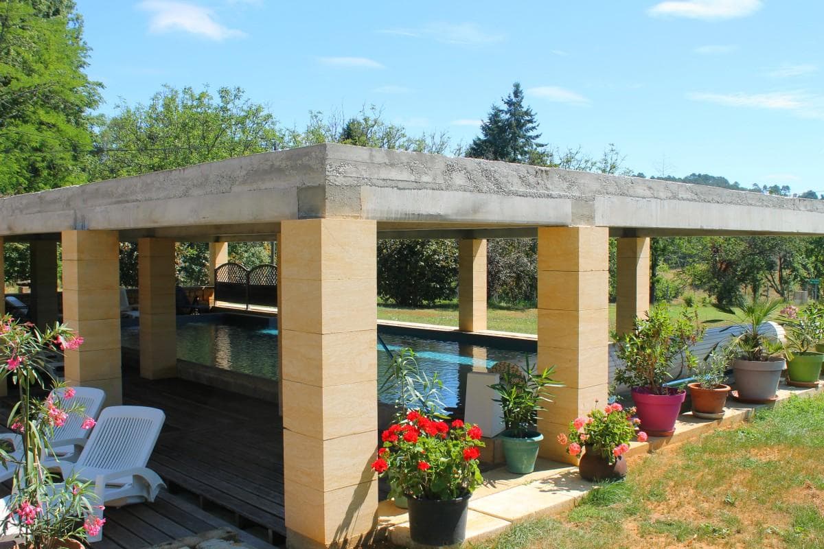 Bayaou avec piscine couverte à Sarlat_30