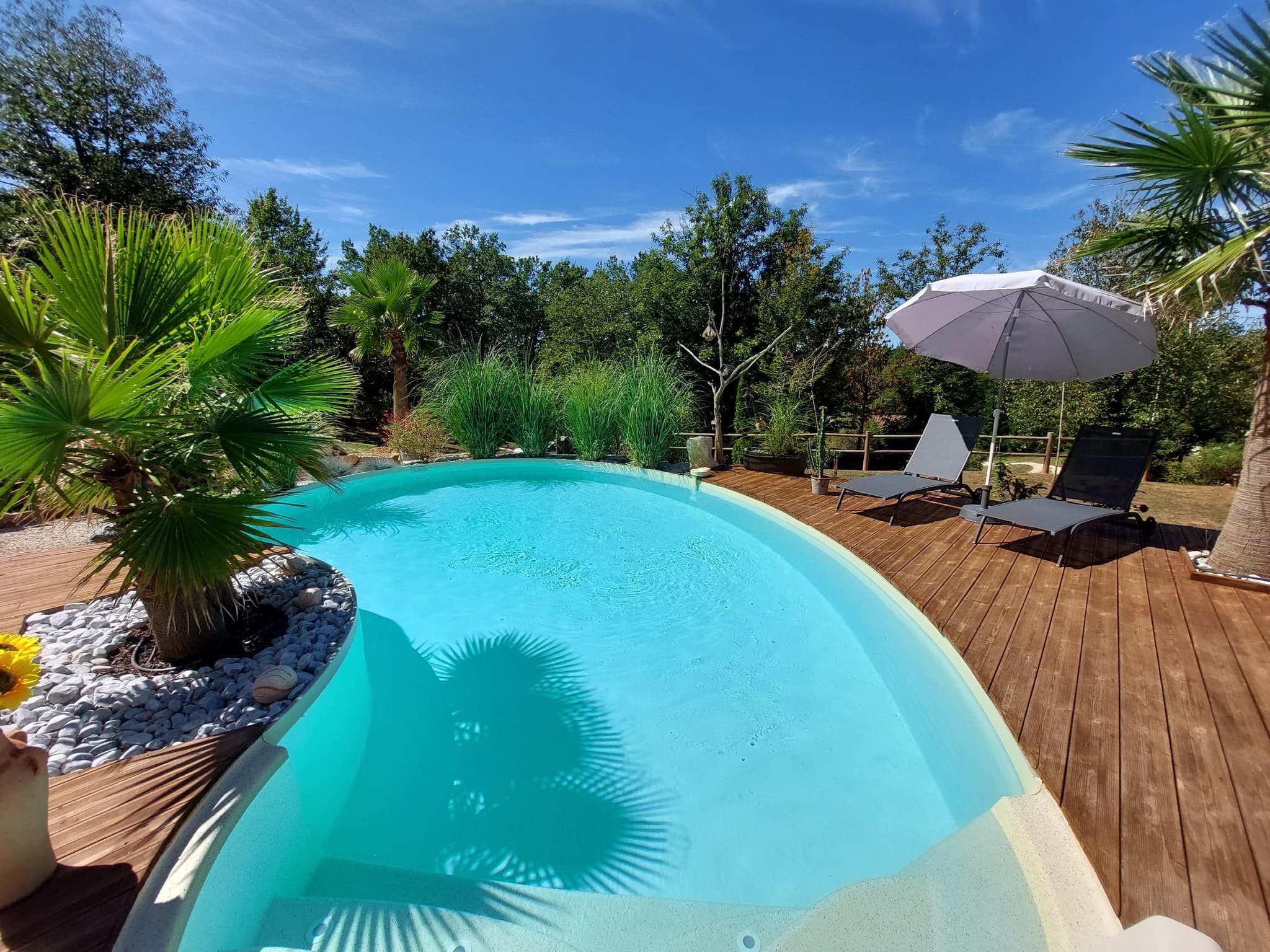 Domaine du Bois de Treillou climatisé et piscine_1