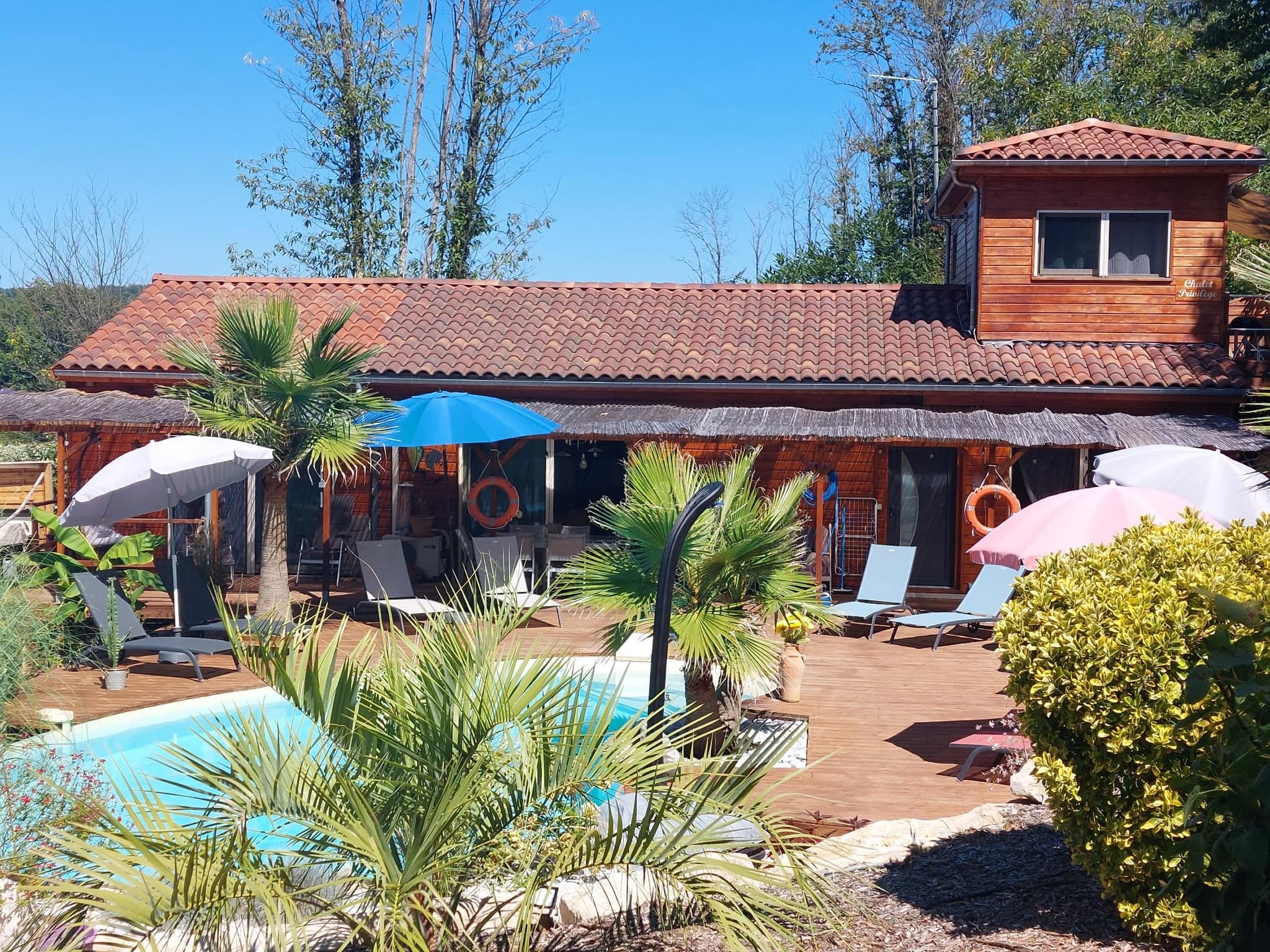 Domaine du Bois de Treillou climatisé et piscine_17