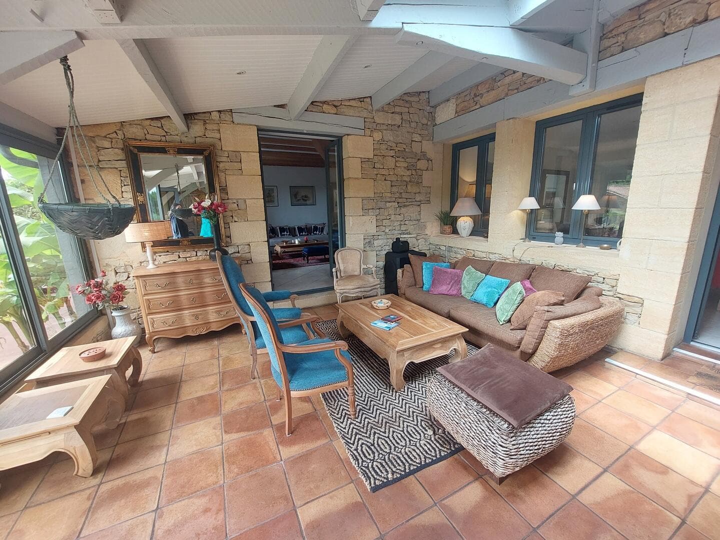 Villa le Lébérou avec piscine chauffée à Sarlat_5