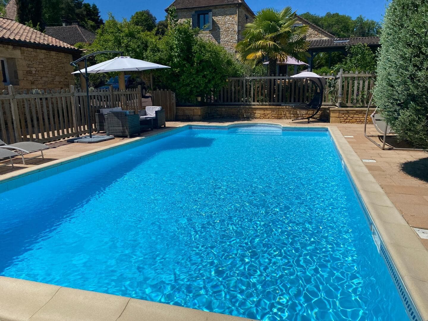 Villa le Lébérou avec piscine chauffée à Sarlat_27
