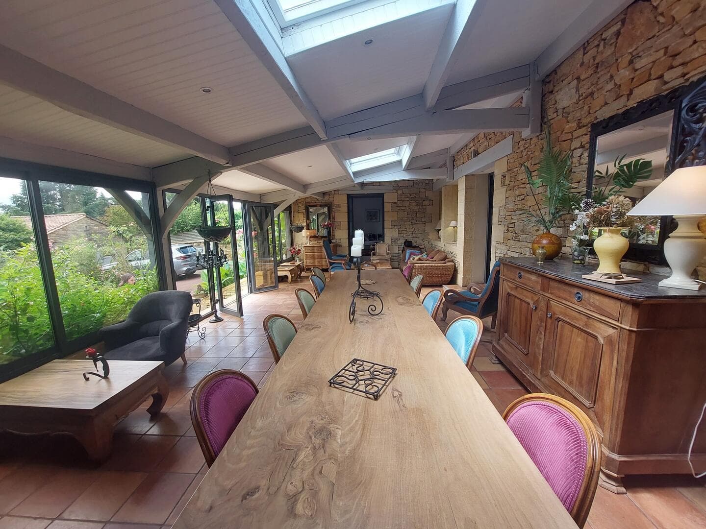 Villa le Lébérou avec piscine chauffée à Sarlat_7