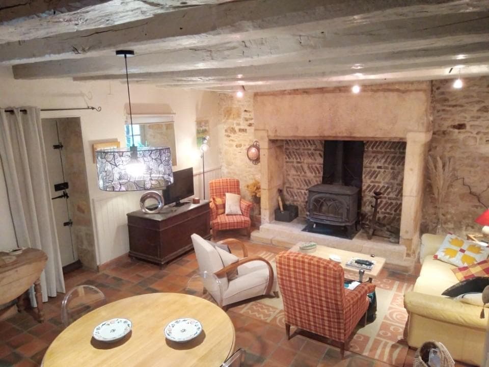 Maison Rouge avec piscine privée au nord de Sarlat_8