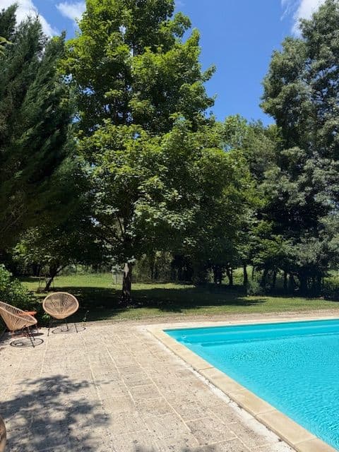 Piscine partagée