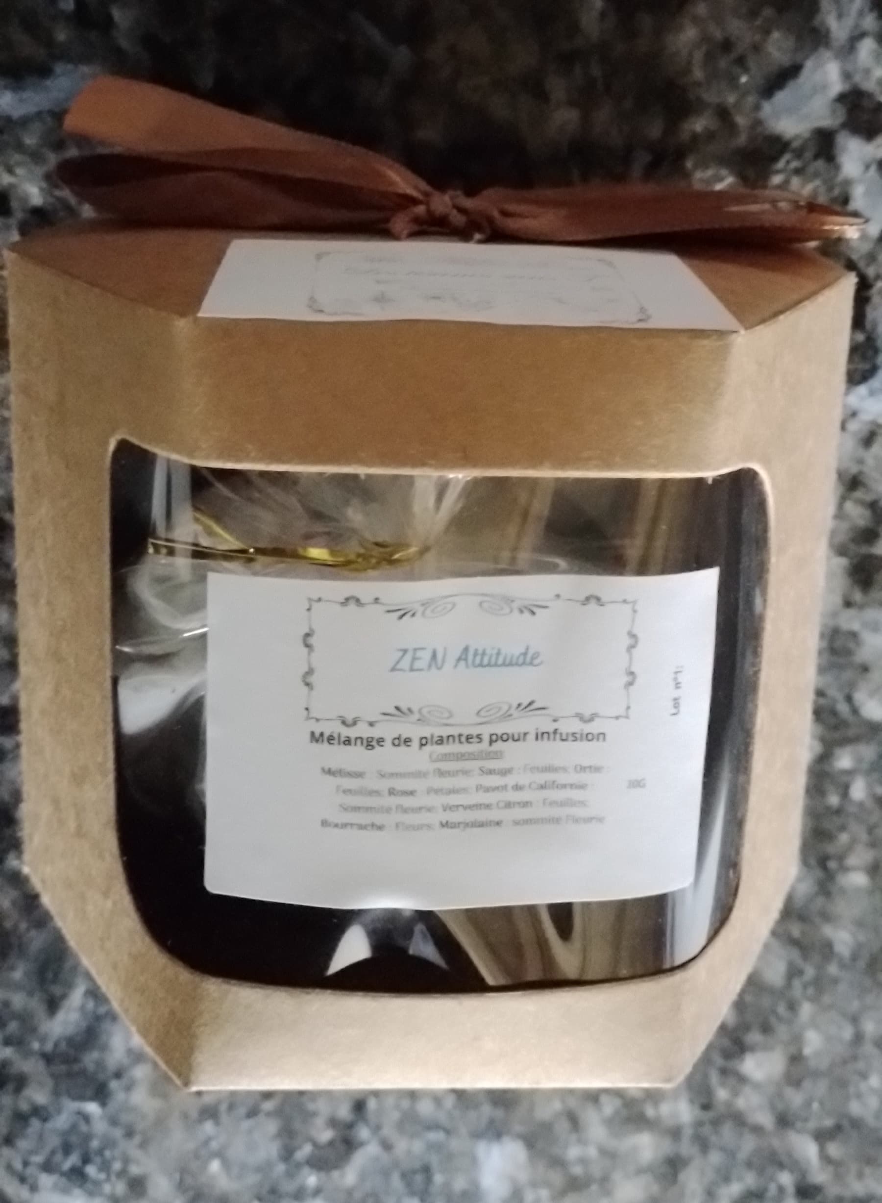 Présentation des tisanes en infusette 5 recettes disponibles