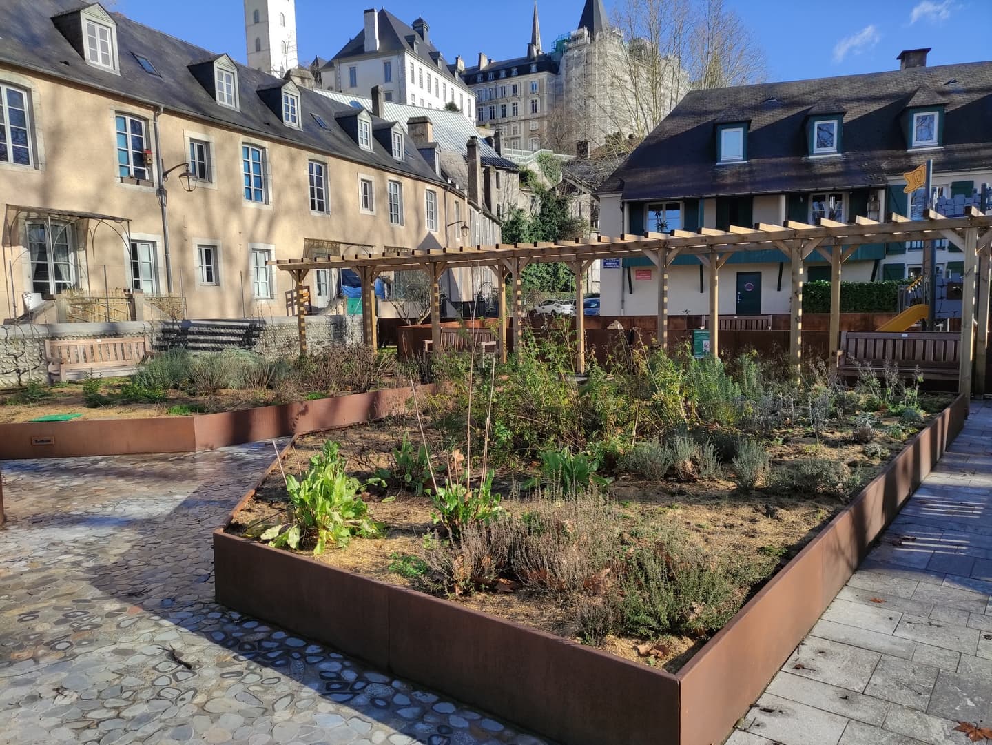 Jardins médiévaux - Pau