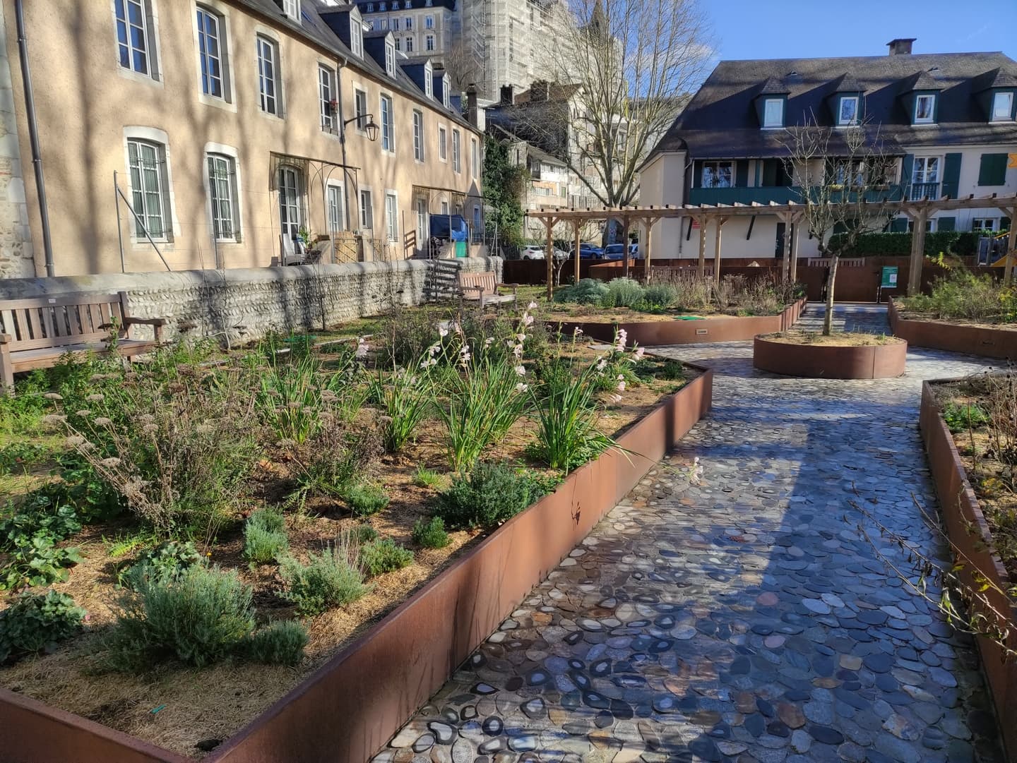 Jardins médiévaux - Pau