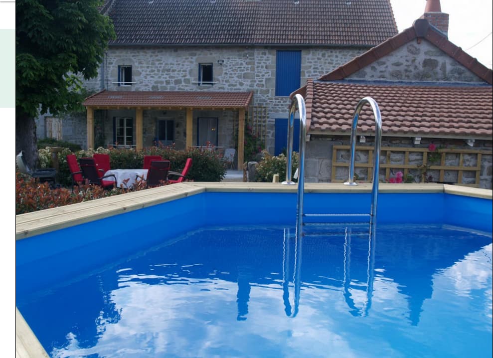 jardin avec piscine