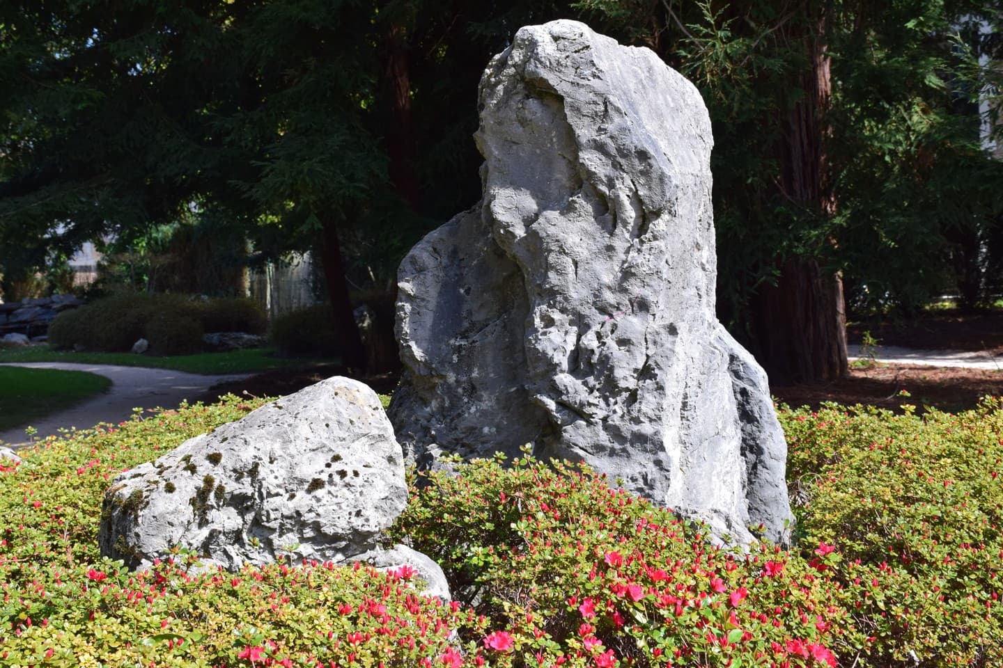Jardin de Kofu - Pau - Statues