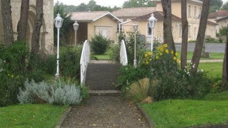jardin pres de l'église