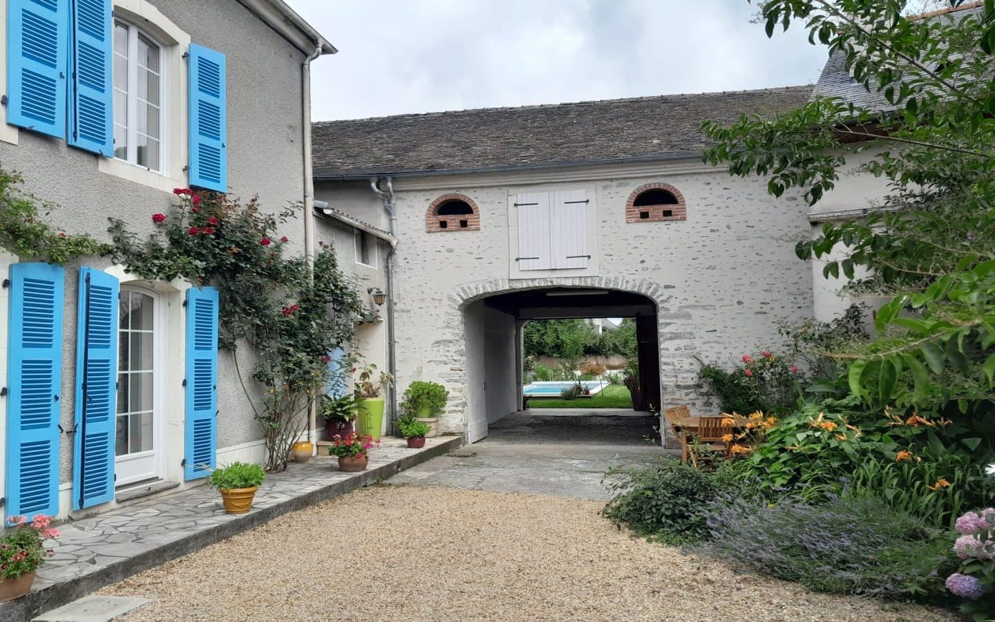 Chambre d'hôtes Le jardin secret 2 personnes avec piscine Nay Coarraze