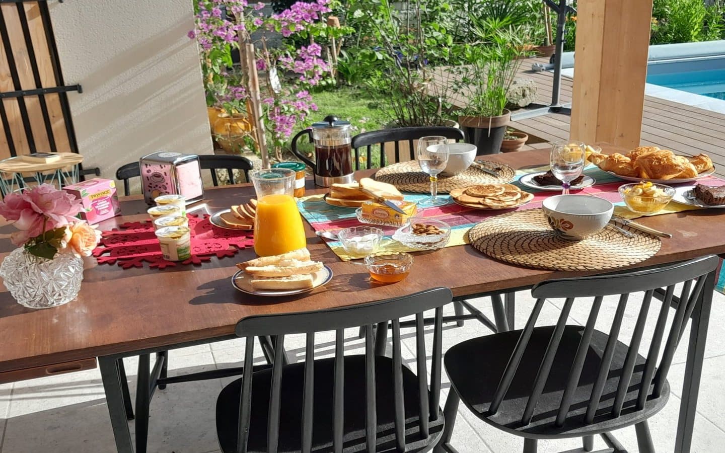 Chambre d'hôtes Le jardin secret 2 personnes avec piscine Nay Coarraze
