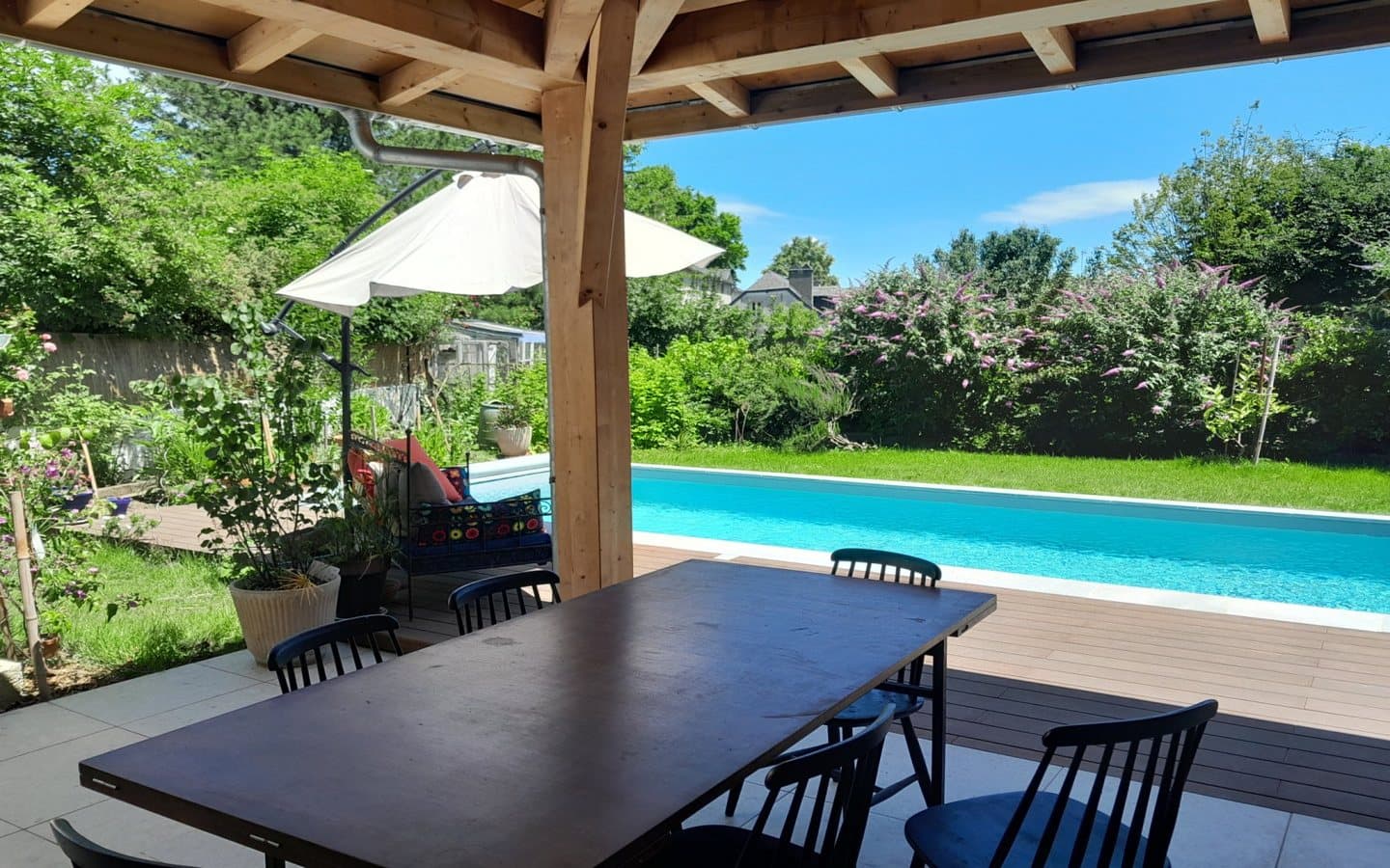 Chambre d'hôtes Le jardin secret 2 personnes avec piscine Nay Coarraze