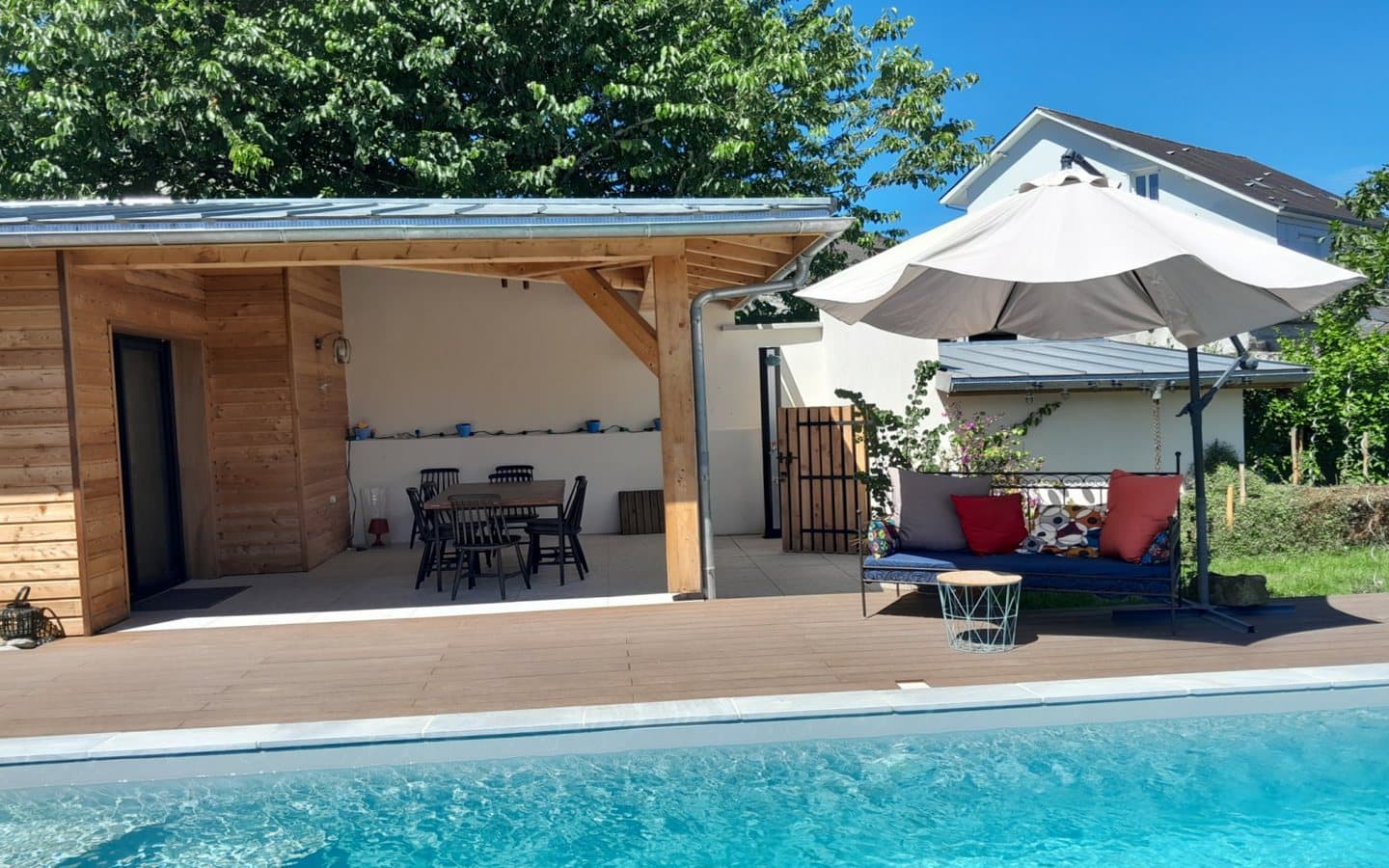 Chambre d'hôtes Le jardin secret 2 personnes avec piscine Nay Coarraze