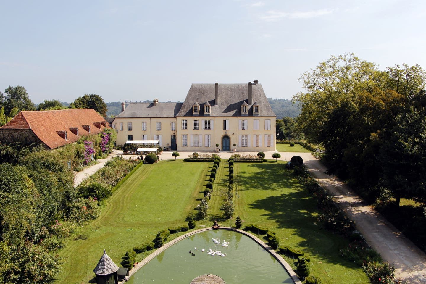 jardins chateau viven crédit chateau Viven