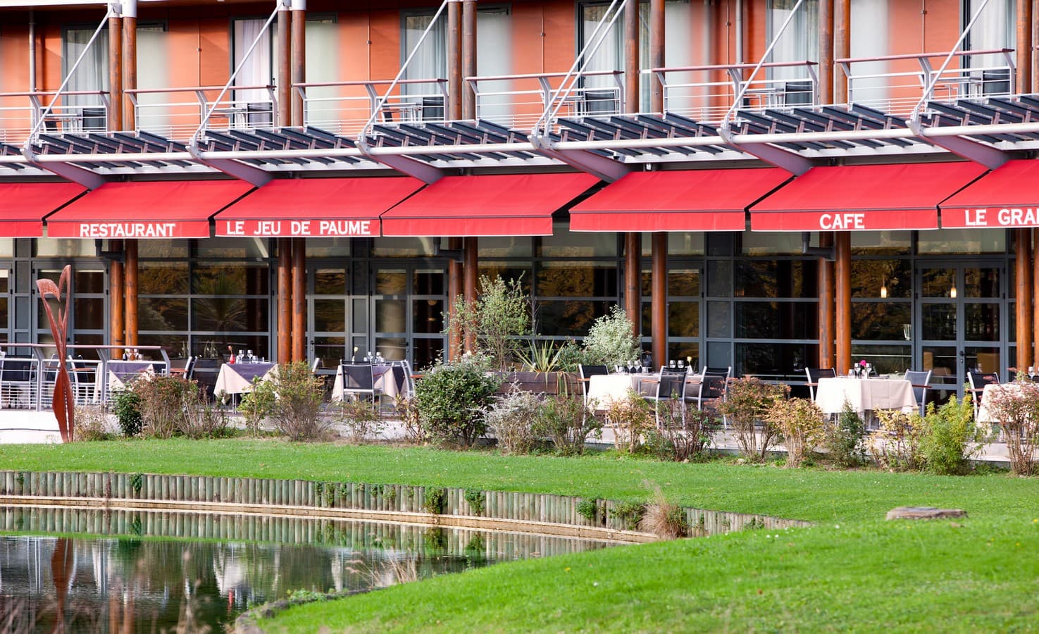 Restaurant le Jeu de Paume - Pau – terrasse