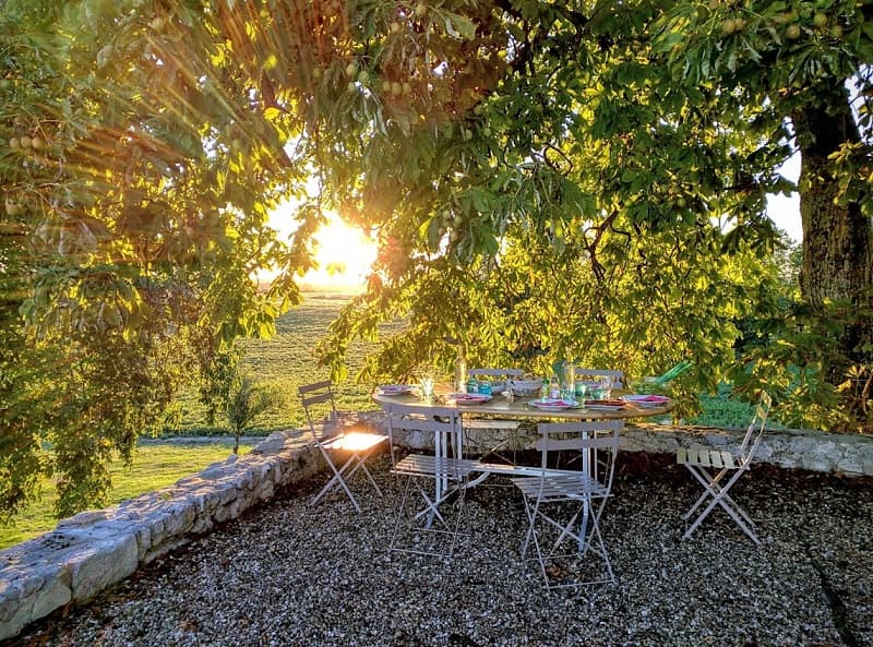 la chartreuse-st colomb-terrasse