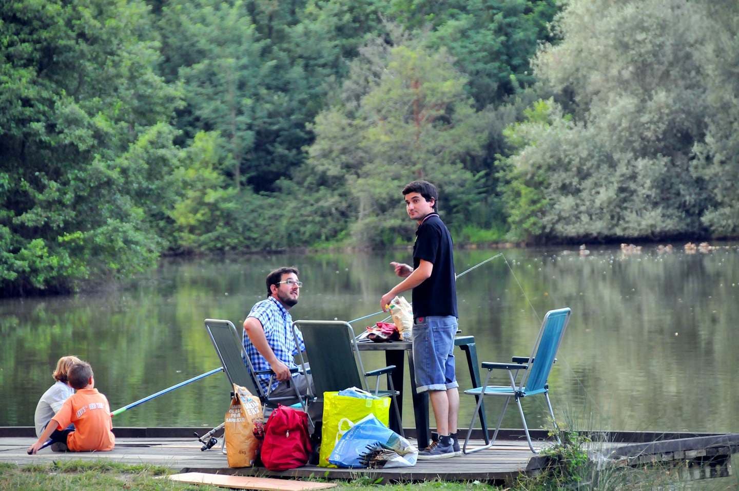 lac des carolins - Lescar - pêche