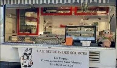 Drive fermier Lait secrets des sources