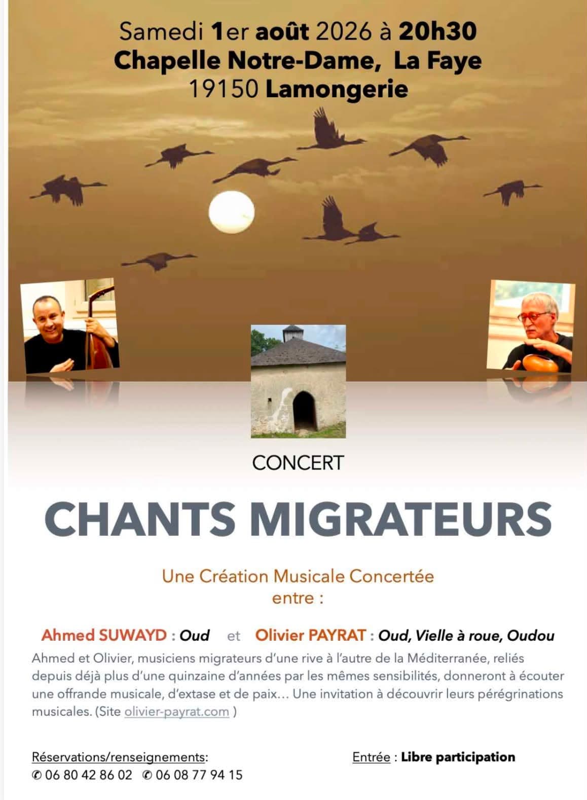 lamongerie chants migrateurs 010826