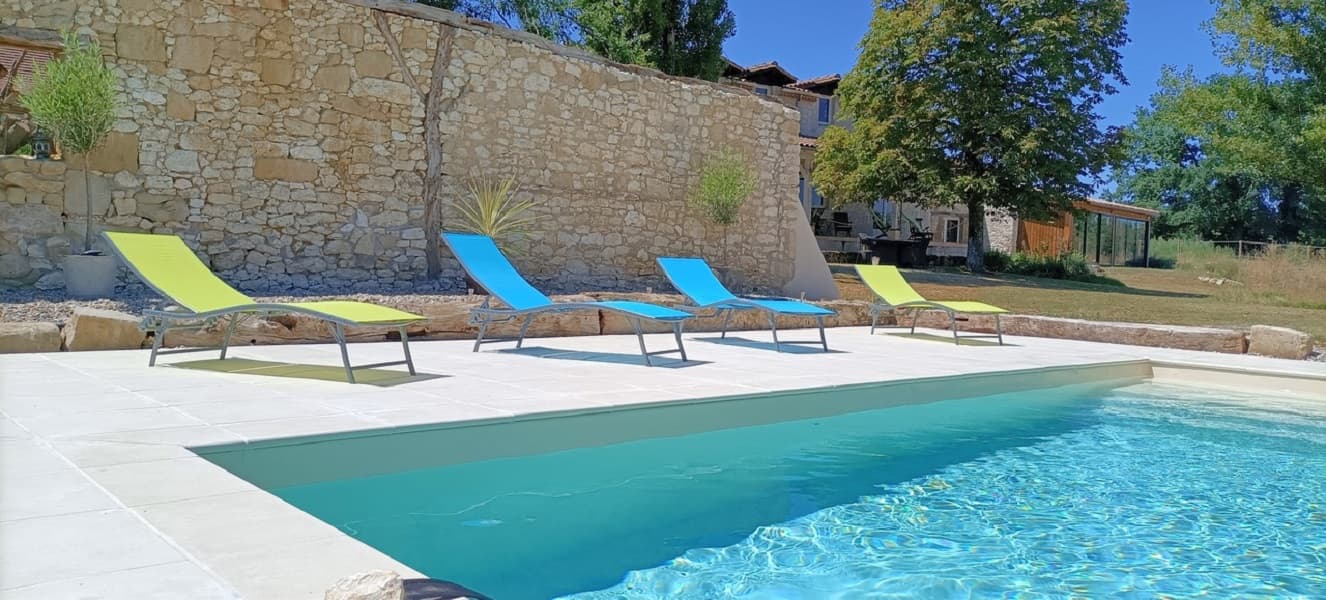 lauzun-gîtes bluemoon et arcachon-piscine