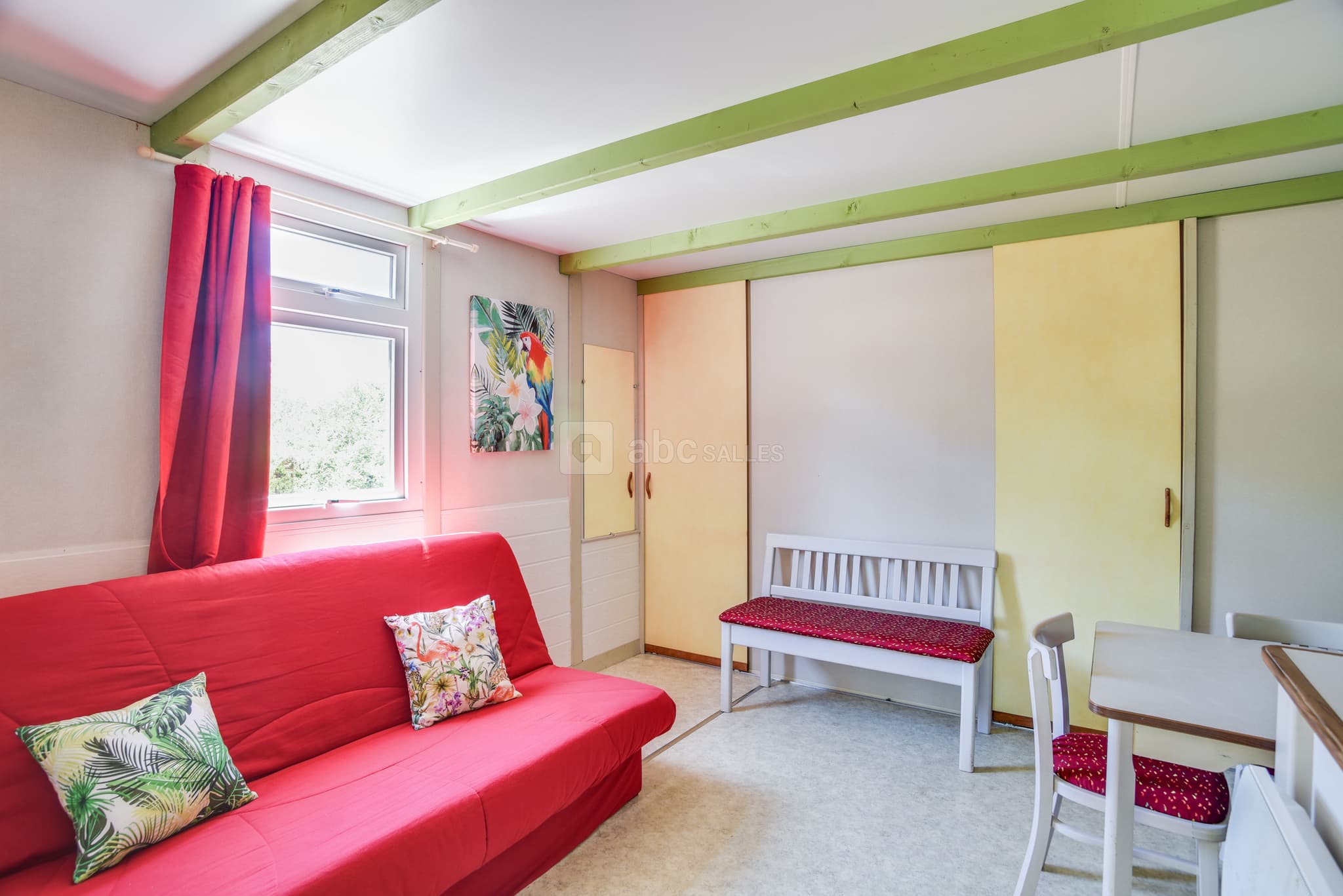 Salon chalet 2 chambres