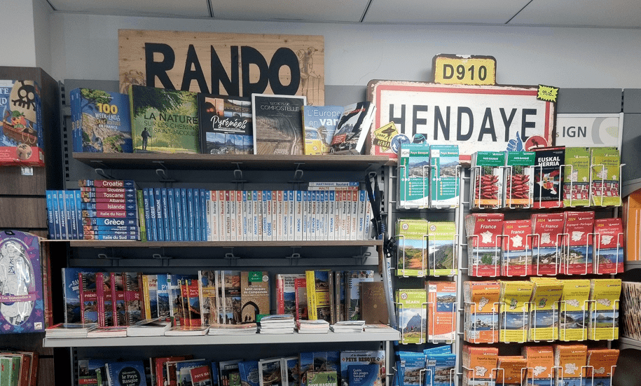 librairie plage rando hendaye