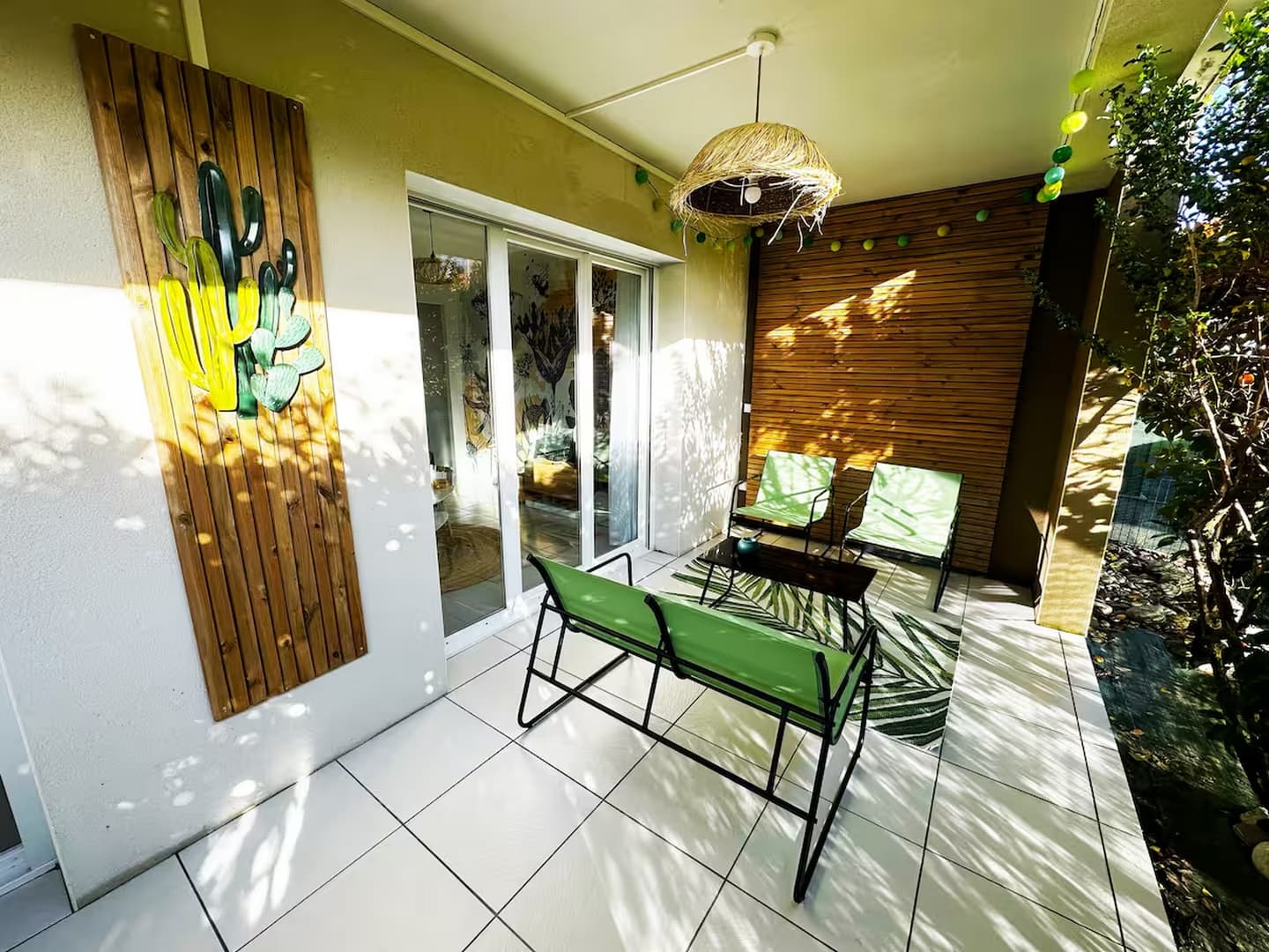Meublé Pungier - Jurançon - terrasse