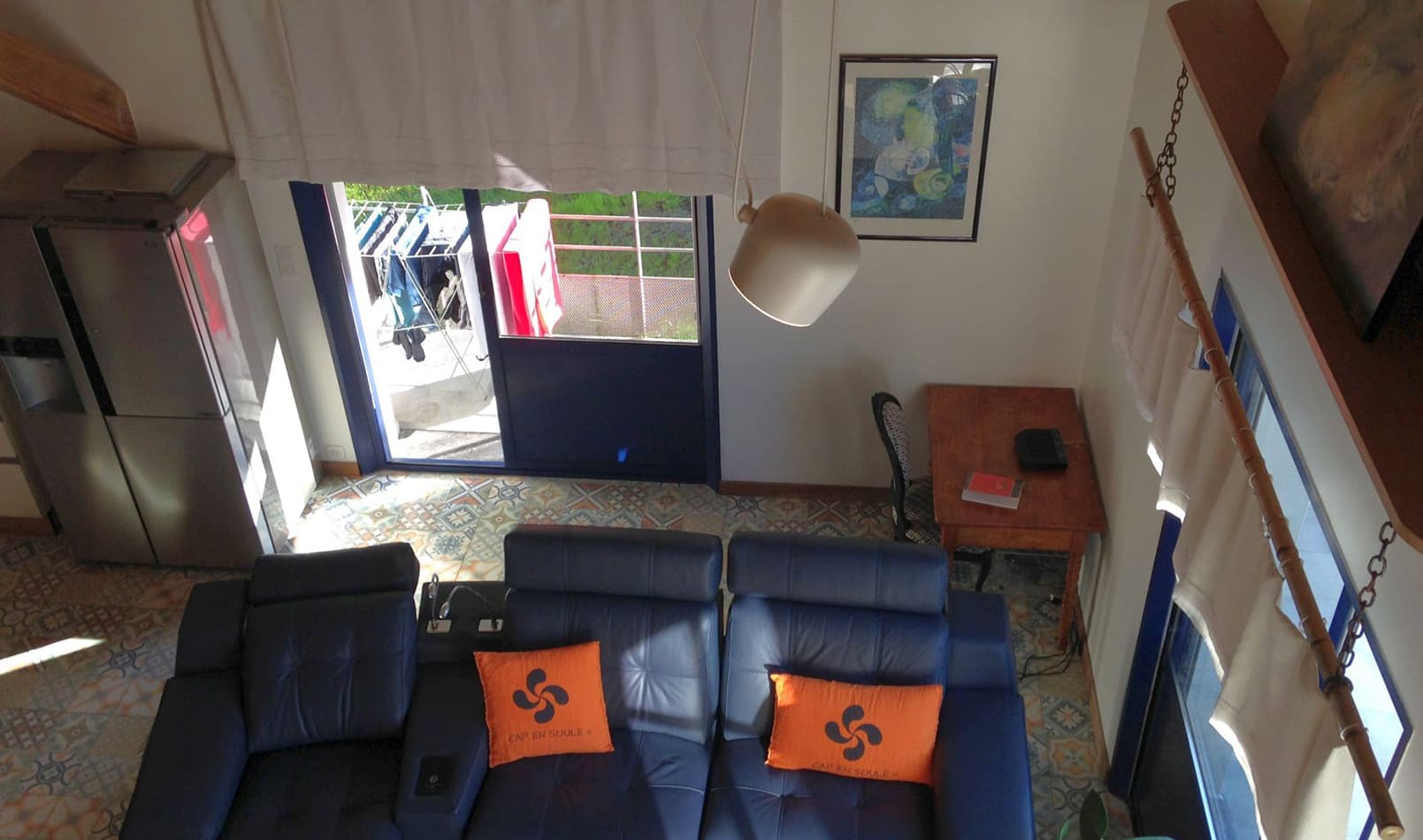maison-recondo-location Tardets depuis-la-mezzanine