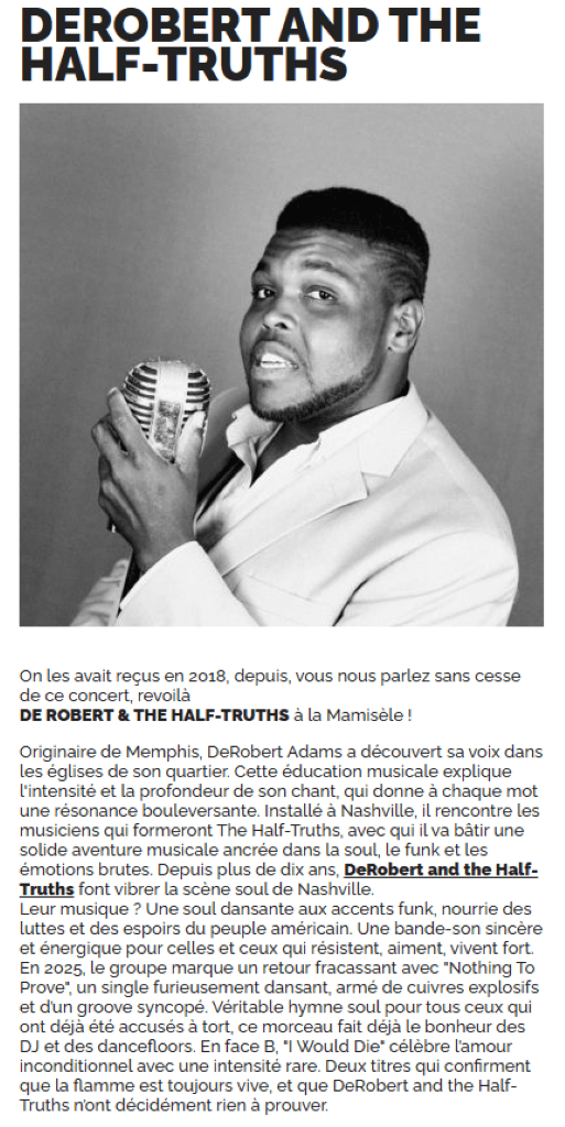 Scène aux champs - DeRobert and the Half-Truths - Saubrigues - OTI LAS