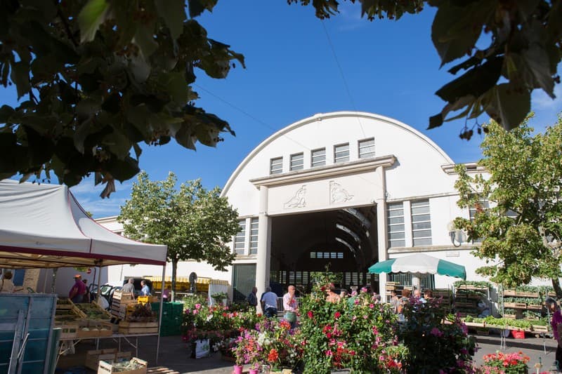 marché fleurs