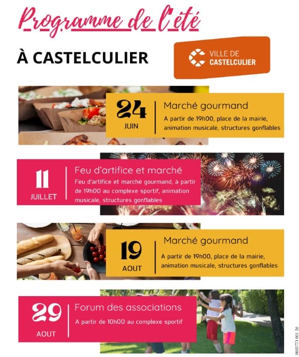 marché gourmand été castelculier