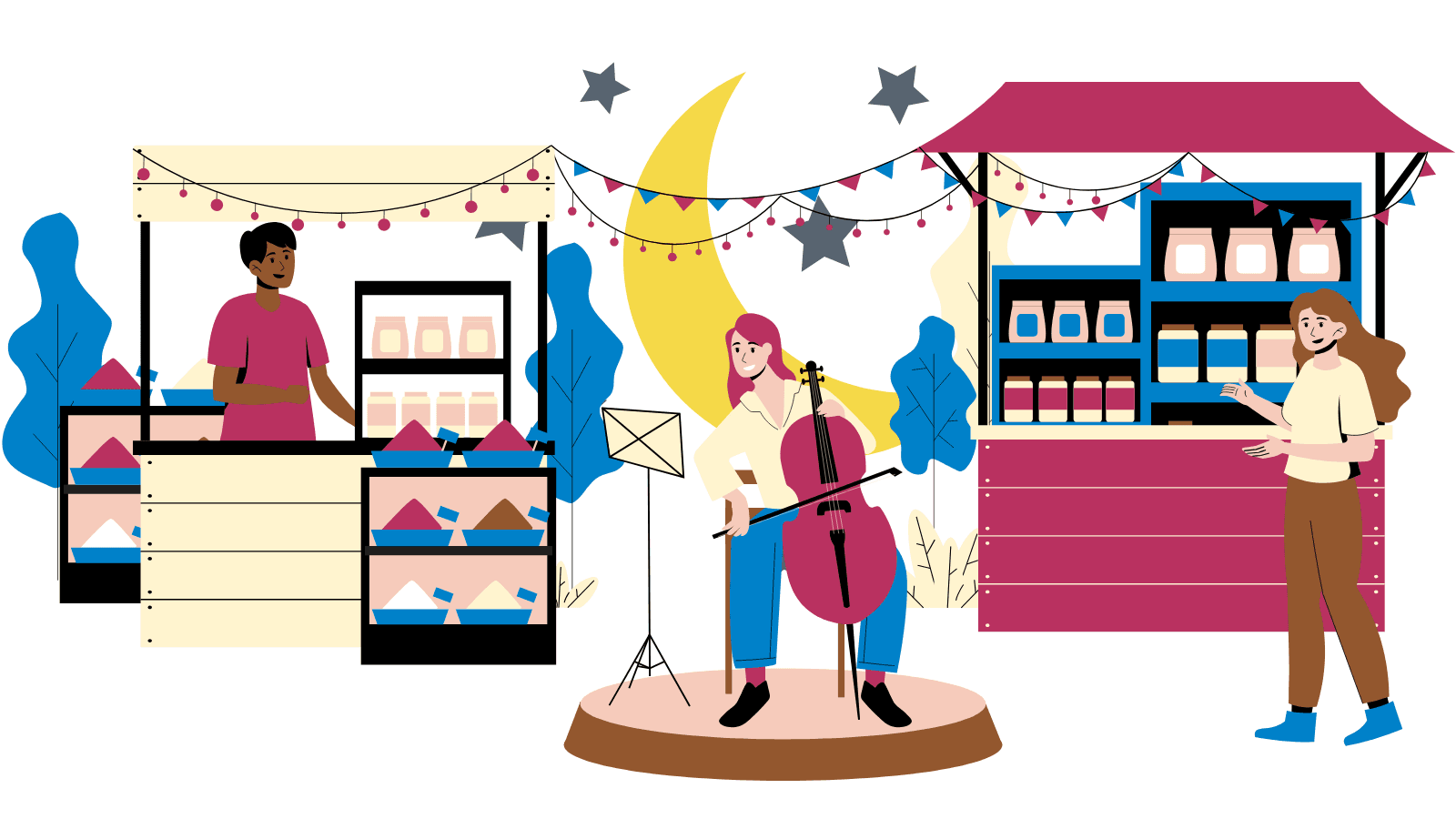Agenda en ligne - marché nocturne