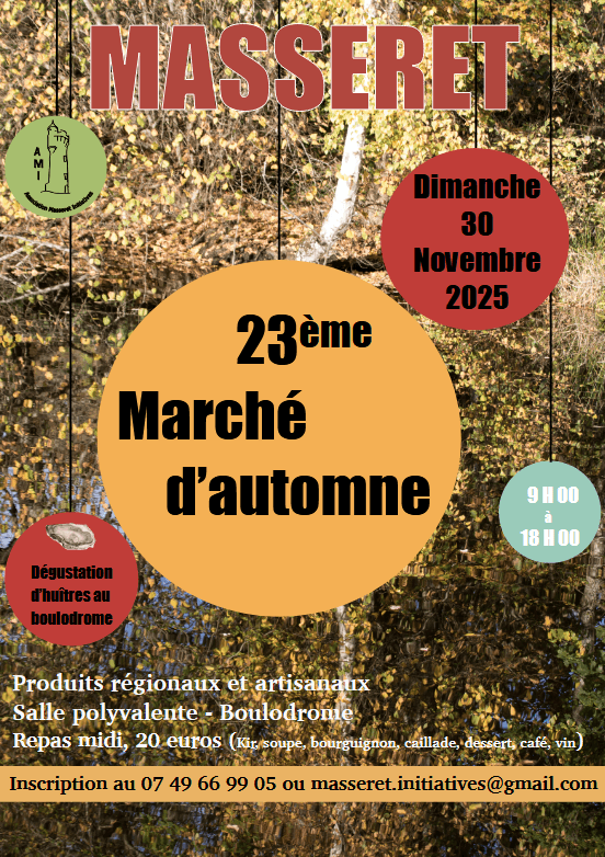masseret marché automne 301125