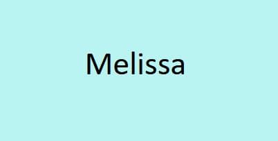 melissa