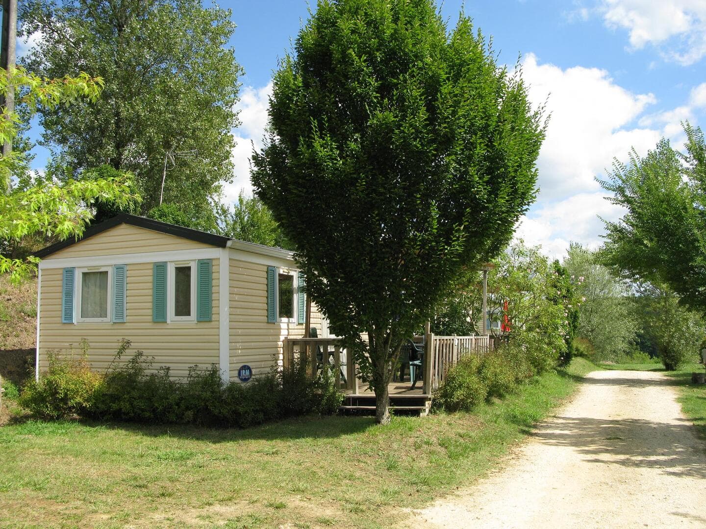 mobil home camping La Bastide