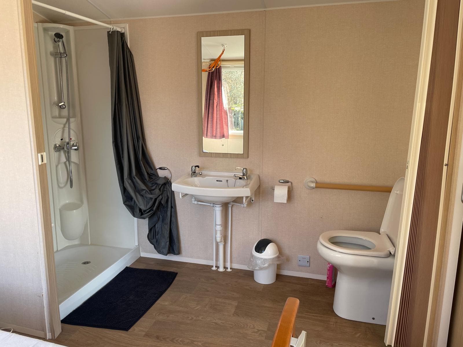 Mobil-home salle d'eau