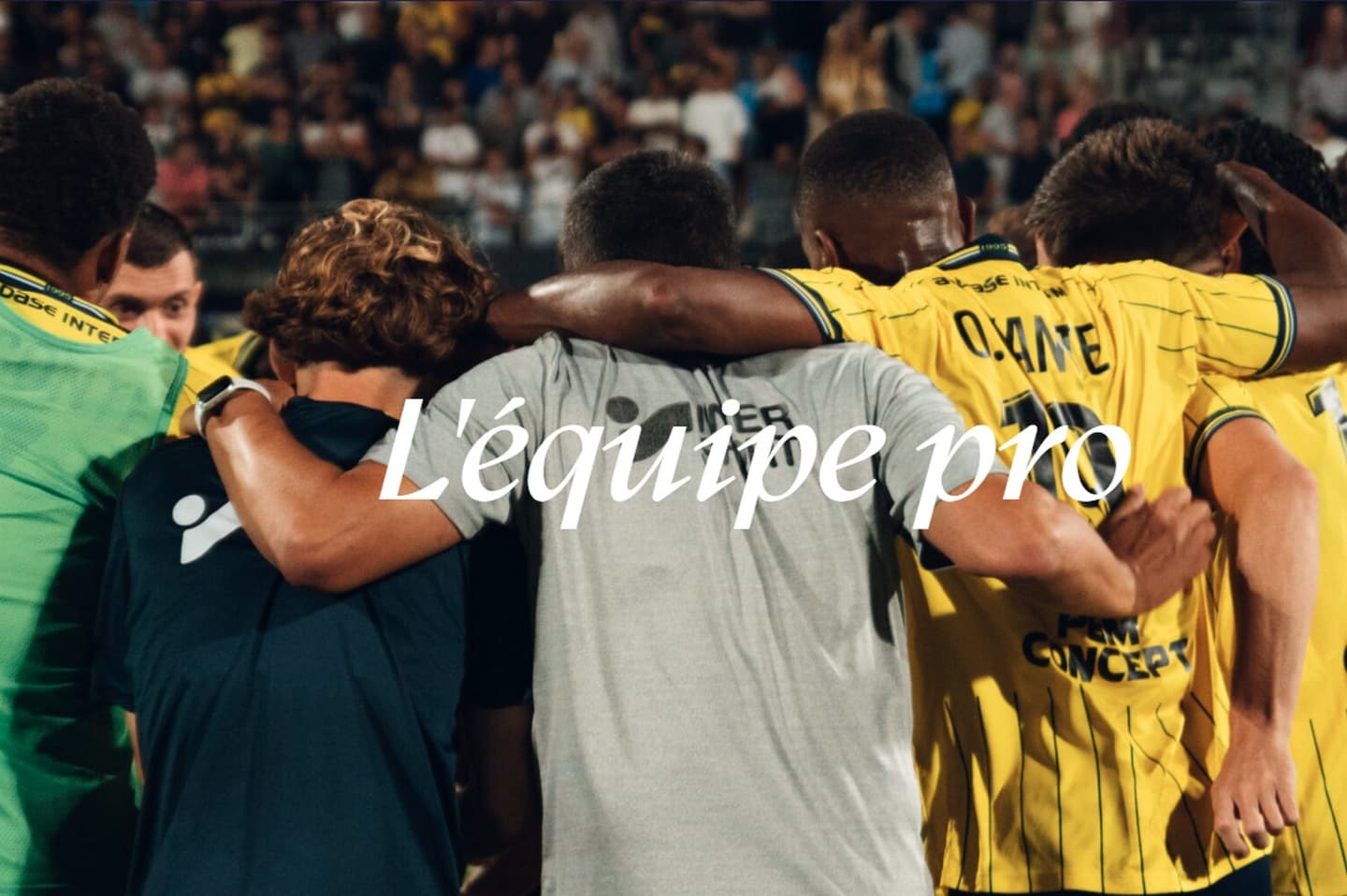 Nouste Camp - Pau - l'équipe FC PAU