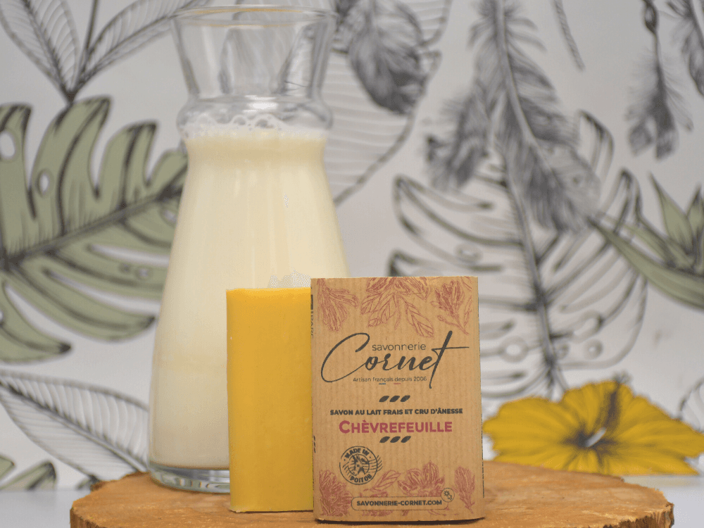 Savonnettes au lait frais et cru d'ânesse