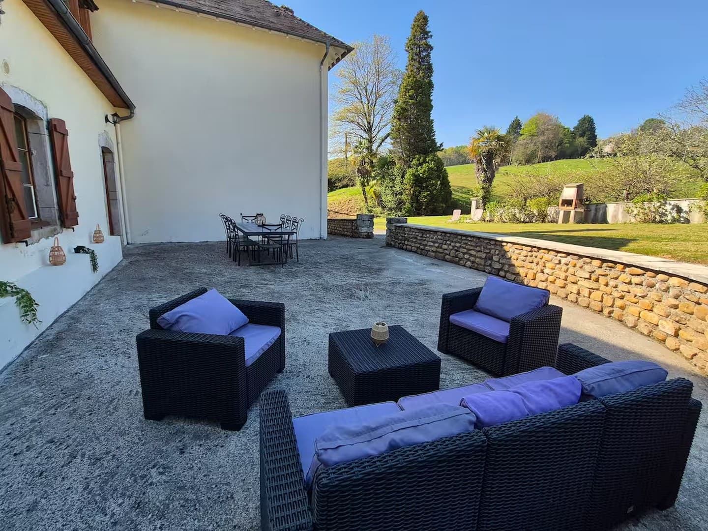 Maison Mazou - Aubertin - terrasse