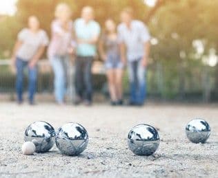 pétanque crédit photo libre de droit