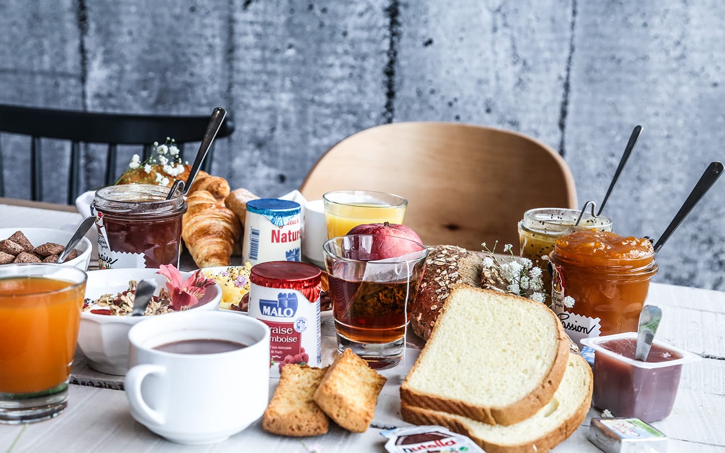 B&B Pau Zénith - Pau - Petit déjeuner