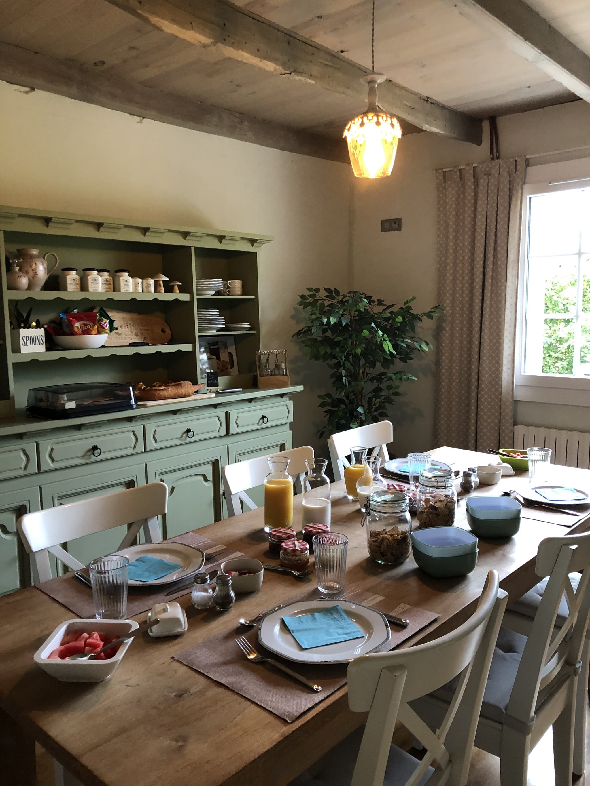 Maison La Viste - petit déjeuner