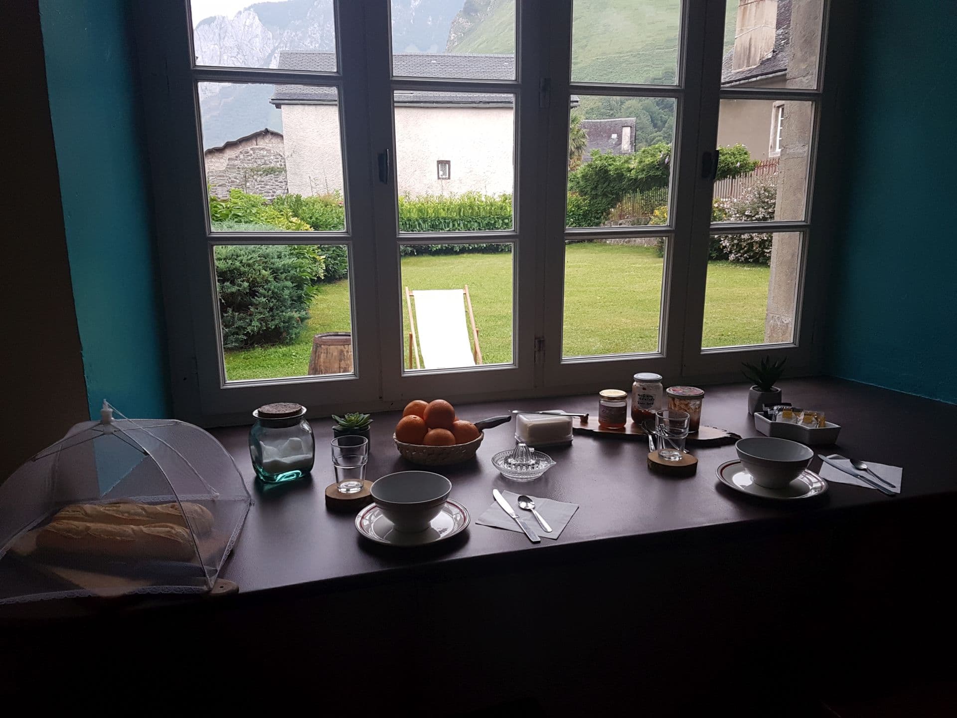 Petit-déjeuner gîte Chaneü à Osse-en-Aspe