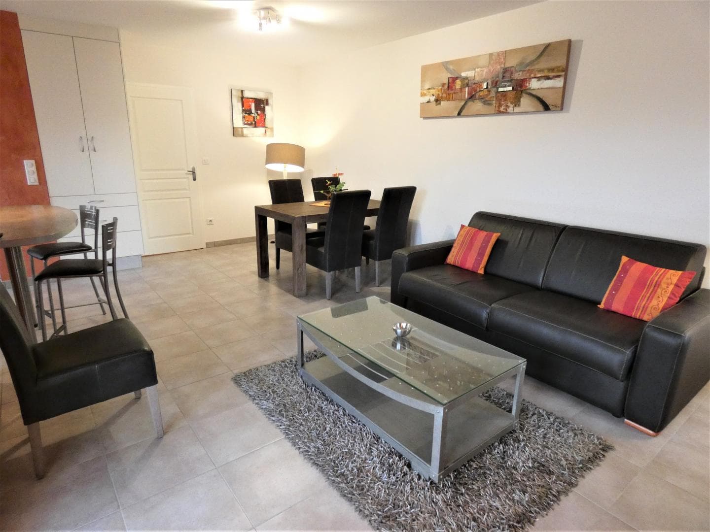 Salon Chez Detché à Mimizan avec Gîtes de France Landes