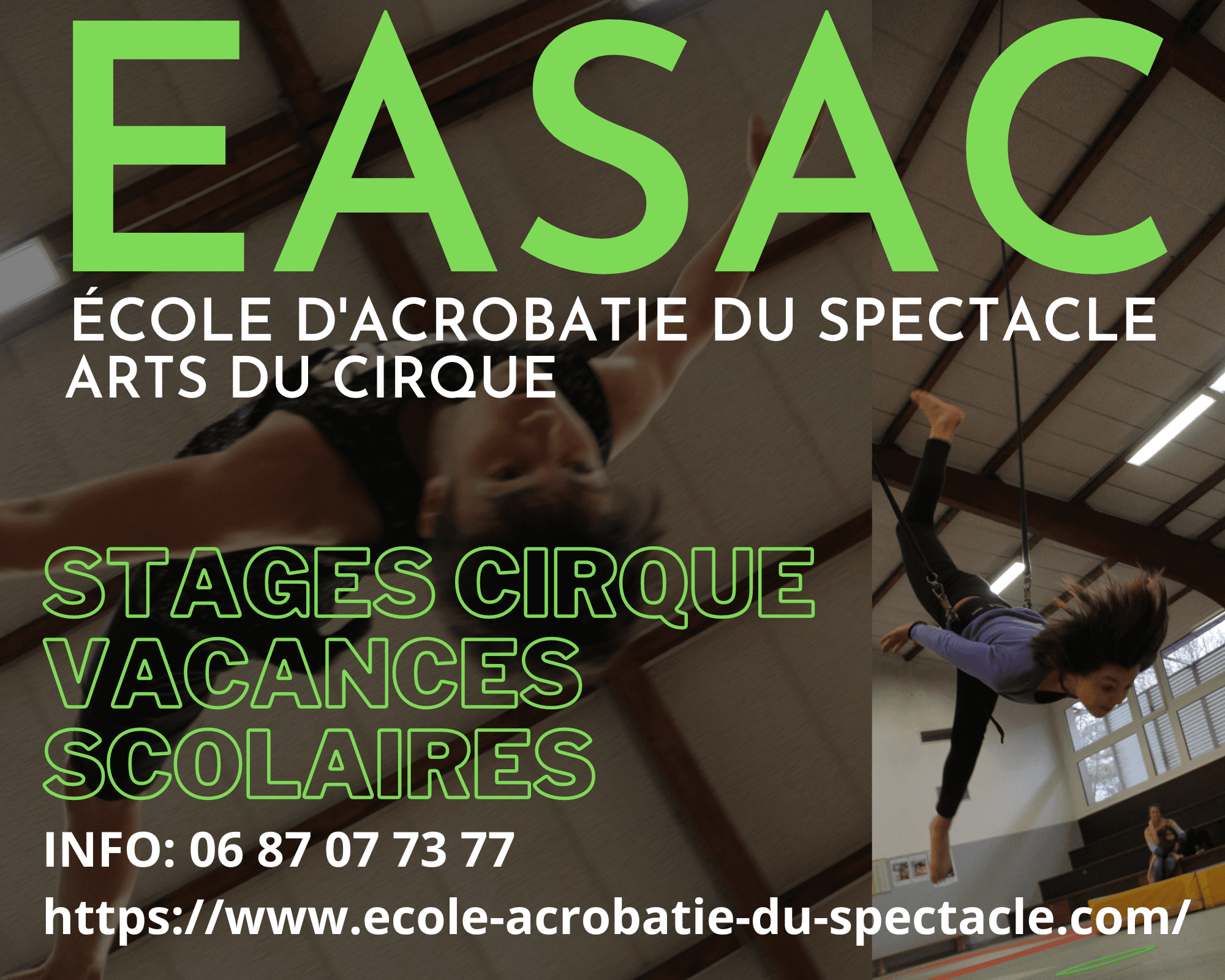 STAGES EASAC 17/07-10/08 > inscriptions en ligne