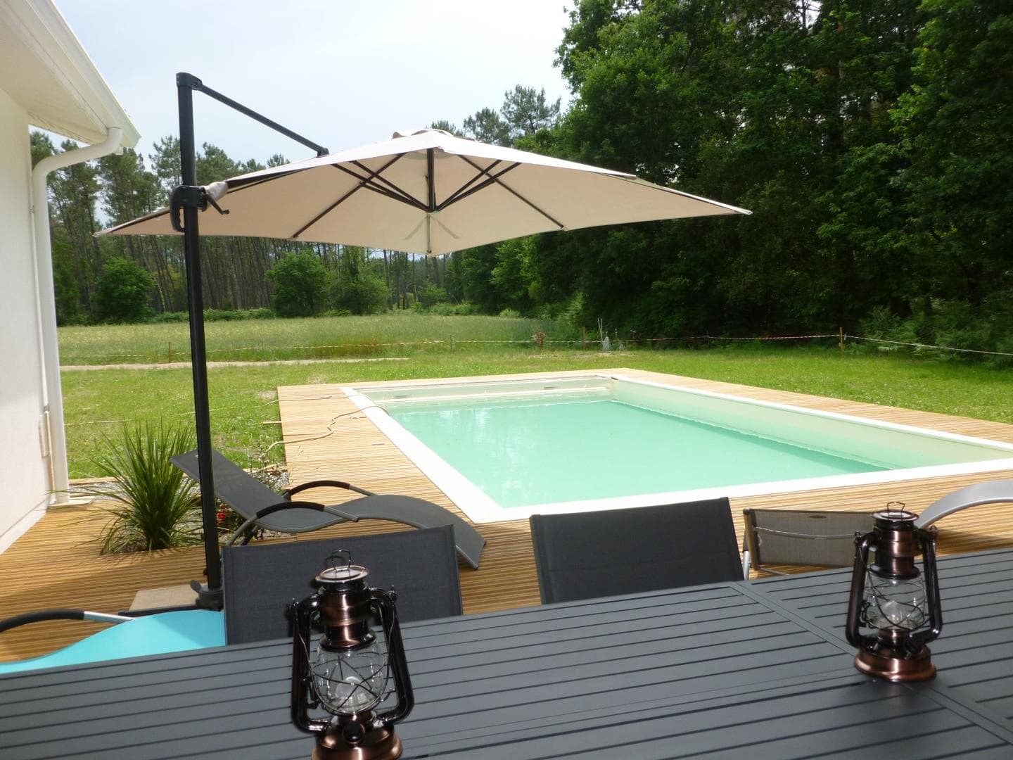 Piscine du gîte Le Clos des Pins gite 10664 à Léon