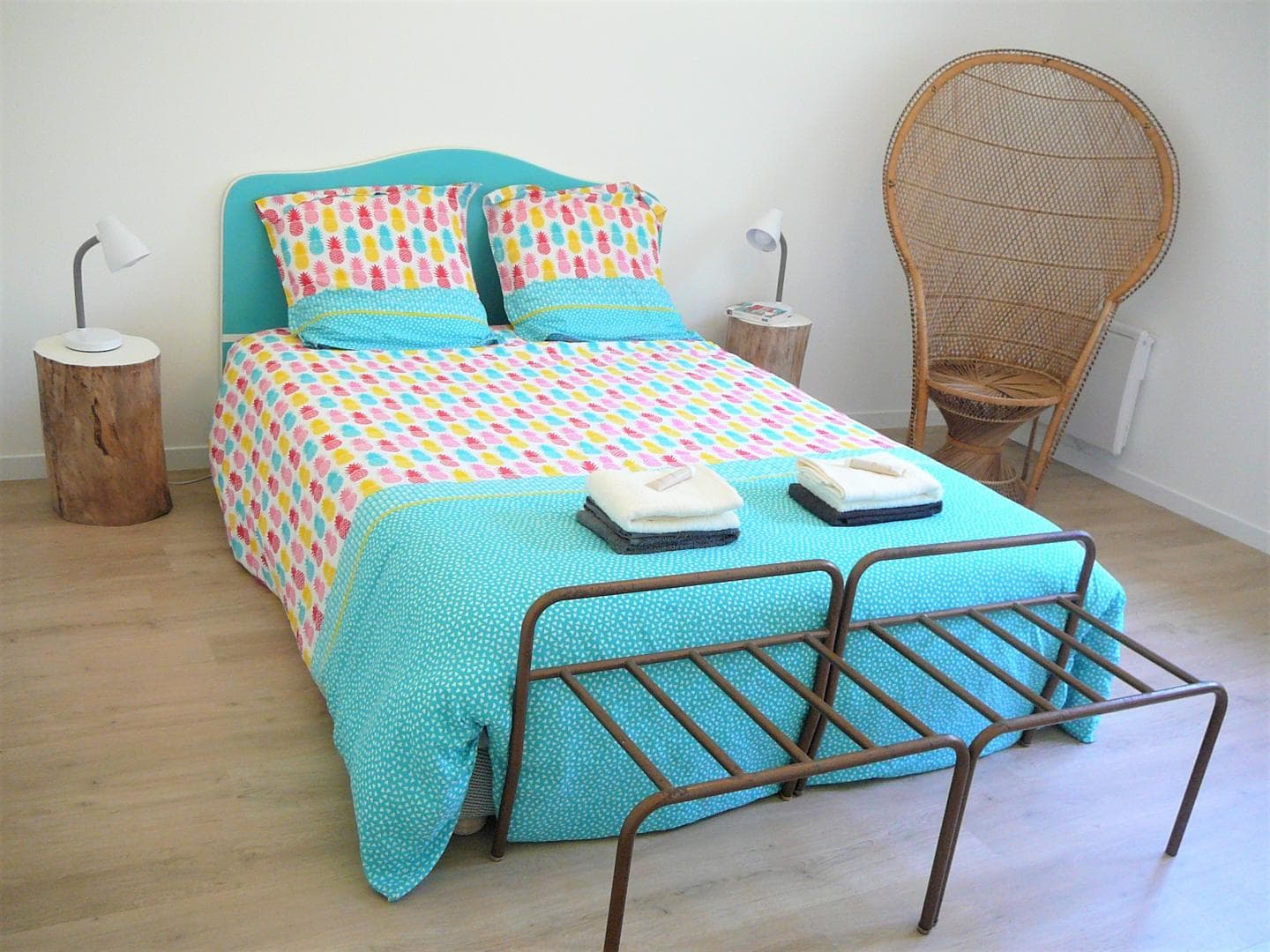 Chambre du gîte St Pierre à Coudures Gîtes de France Landes